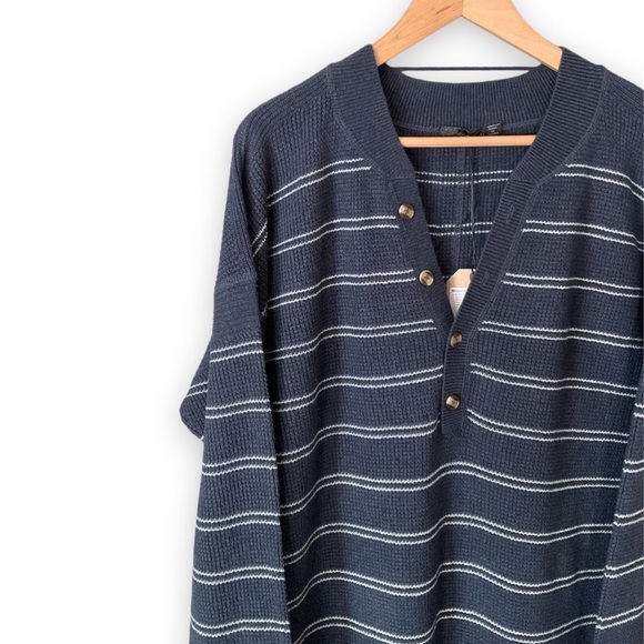 (B18) prAna Milani Henley Dress, Nautical Stripes, Size Small, NWT - Picture 5 of 9